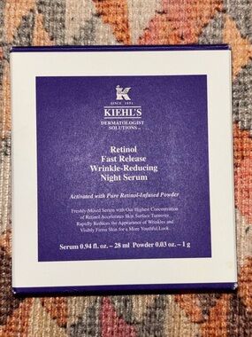 Kiehl's Retinol Fast Release Night Serum Box - NIB